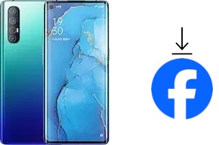 Como instalar o Facebook em um Oppo Reno3 Pro