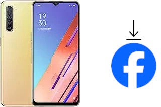 Como instalar o Facebook em um Oppo Reno3 Youth