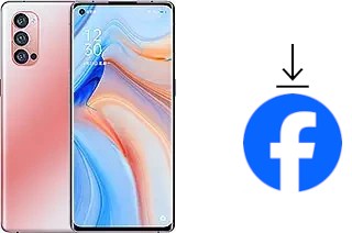 Como instalar o Facebook em um Oppo Reno4 Pro 5G