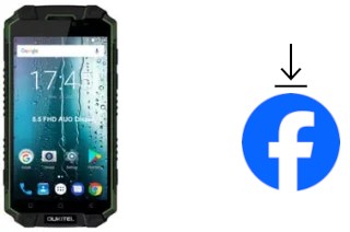 Como instalar o Facebook em um Oukitel K10000 Max