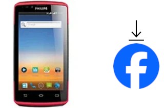 Como instalar o Facebook em um Philips W7555