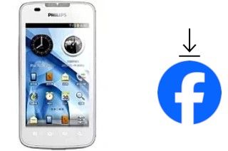 Como instalar o Facebook em um Philips D633