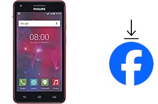 Como instalar o Facebook em um Philips V377