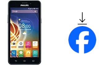 Como instalar o Facebook em um Philips V526