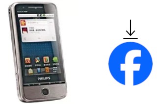 Como instalar o Facebook em um Philips V726