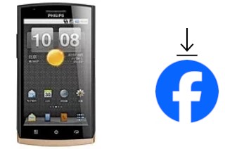 Como instalar o Facebook em um Philips W920