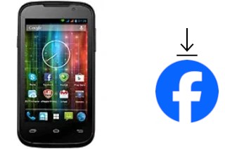 Como instalar o Facebook em um Prestigio MultiPhone 3400 Duo