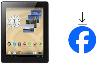 Como instalar o Facebook em um Prestigio MultiPad 4 Ultra Quad 8.0 3G