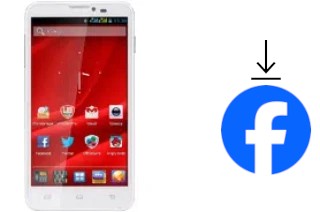 Como instalar o Facebook em um Prestigio MultiPhone 5300 Duo