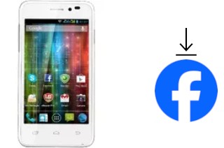 Como instalar o Facebook em um Prestigio MultiPhone 5430 Duo