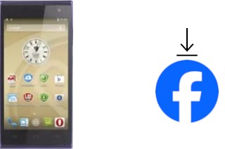 Como instalar o Facebook em um Prestigio MultiPhone 5455 DUO