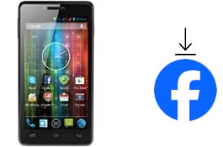 Como instalar o Facebook em um Prestigio MultiPhone 5500 Duo