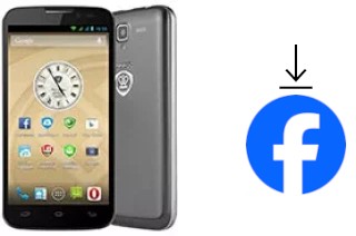 Como instalar o Facebook em um Prestigio MultiPhone 5503 Duo