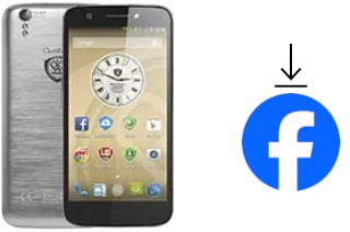 Como instalar o Facebook em um Prestigio MultiPhone 5508 Duo