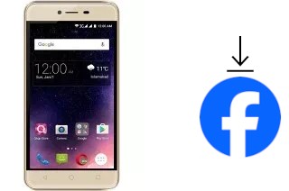 Como instalar o Facebook em um QMobile Energy X2