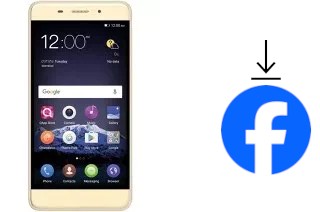 Como instalar o Facebook em um QMobile M6 Lite