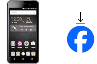 Como instalar o Facebook em um QMobile Noir i6 Metal HD