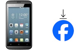 Como instalar o Facebook em um QMobile T50 Bolt