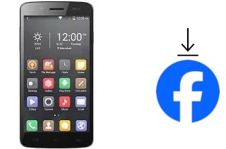 Como instalar o Facebook em um QMobile Linq L10