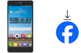 Como instalar o Facebook em um QMobile Noir M300