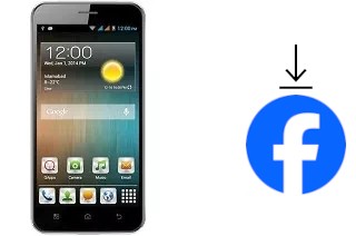 Como instalar o Facebook em um QMobile Noir A75