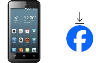 Como instalar o Facebook em um QMobile T200 Bolt