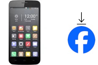 Como instalar o Facebook em um QMobile Linq X100