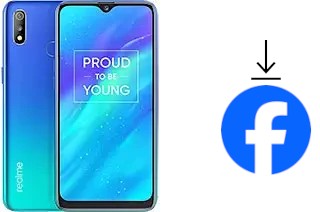 Como instalar o Facebook em um Realme 3