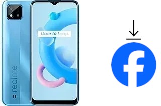 Como instalar o Facebook em um Realme Realme C20A