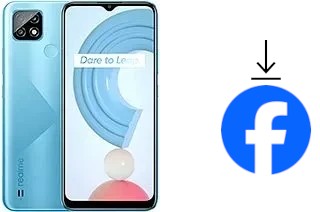 Como instalar o Facebook em um Realme C21