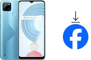 Como instalar o Facebook em um Realme C21Y