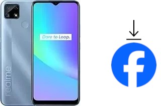 Como instalar o Facebook em um Realme C25