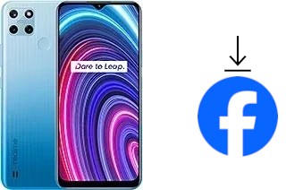 Como instalar o Facebook em um Realme C25Y