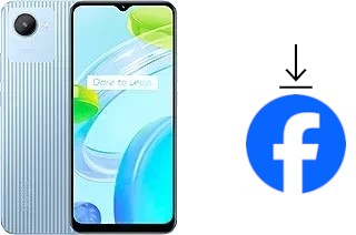 Como instalar o Facebook em um Realme C30