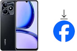 Como instalar o Facebook em um Realme C53