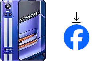 Como instalar o Facebook em um Realme GT Neo3