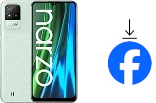 Como instalar o Facebook em um Realme Narzo 50i