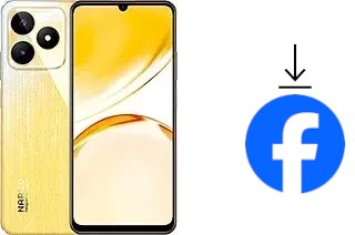 Como instalar o Facebook em um Realme Narzo N53