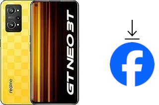 Como instalar o Facebook em um Realme GT Neo 3T