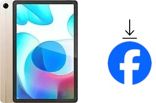 Como instalar o Facebook em um Realme Pad