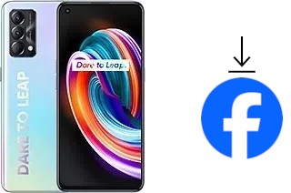 Como instalar o Facebook em um Realme Q3 Pro Carnival