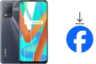 Como instalar o Facebook em um Realme V13 5G