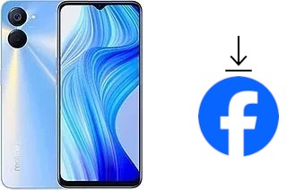 Como instalar o Facebook em um Realme V20