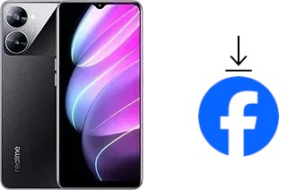 Como instalar o Facebook em um Realme V30