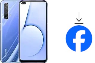 Como instalar o Facebook em um Realme X50 5G