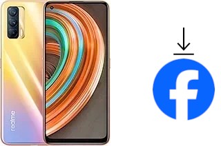 Como instalar o Facebook em um Realme X7 (India)