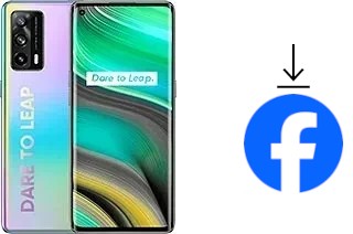 Como instalar o Facebook em um Realme X7 Pro Ultra