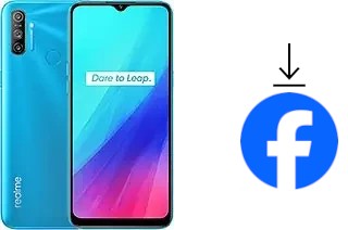 Como instalar o Facebook em um Realme C3 (3 cameras)