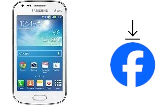 Como instalar o Facebook em um Samsung Galaxy S Duos 2 S7582