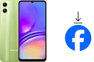 Como instalar o Facebook em um Samsung Galaxy A05